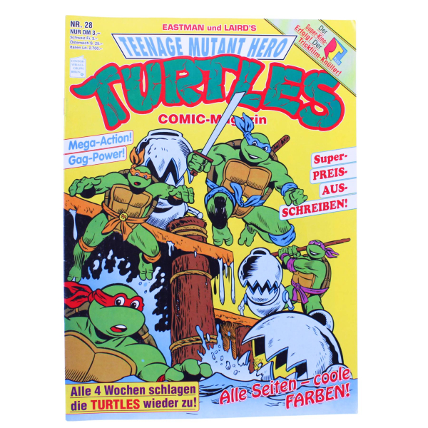 Teenage Mutant Hero Turtles Comic Nr. 28 (Condor 1992) kaufen | Turtles vs. Mousers bei Hoppla Stuff